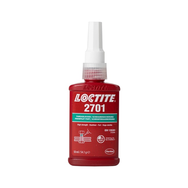 Loctite 2701 x 250ml High Strength Threadlocking Adhesive